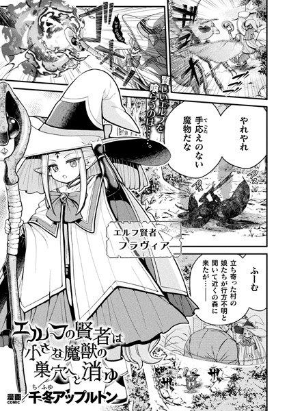 エルフの賢者は小さな魔獣の巣穴へと消ゆ【単話】（単話） メイン画像