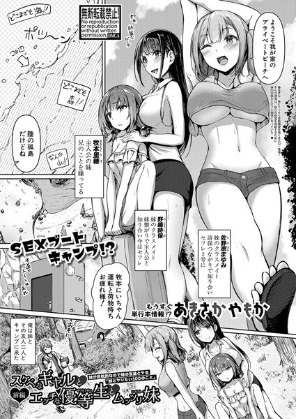 A lewd gal, a naughty honor student, and a plump younger sister ~ My younger sister is rebellious, so I fuck my sister's friend ``100 things I want to do with my younger sister'' ~ (single story) メイン画像