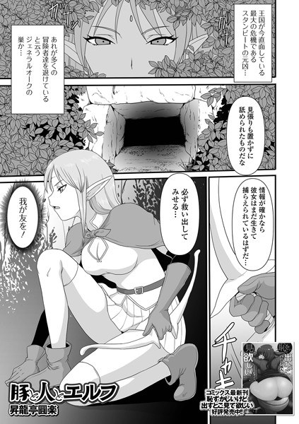 豚と人とエルフ（単話） メイン画像