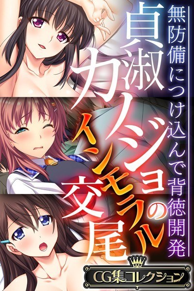 貞淑カノジョのインモラル交尾 〜無防備につけ込んで背徳開発〜【CG集コレクション】 メイン画像