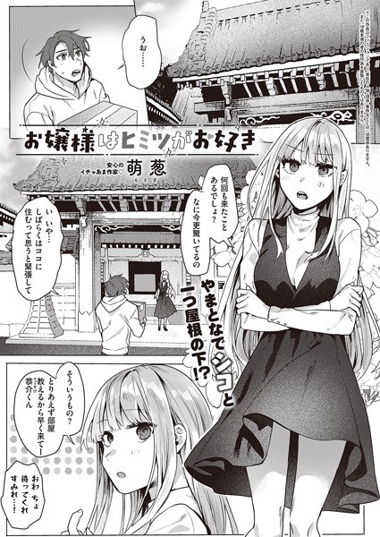 お嬢様はヒミツがお好き（単話） メイン画像