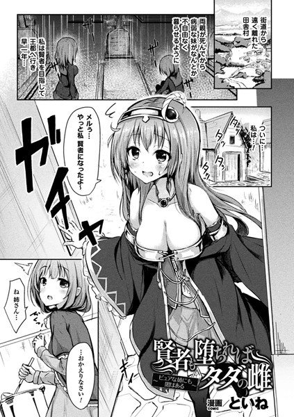 賢者も堕ちればタダの雌 〜ピュアな姉にも闇はある〜（単話） メイン画像