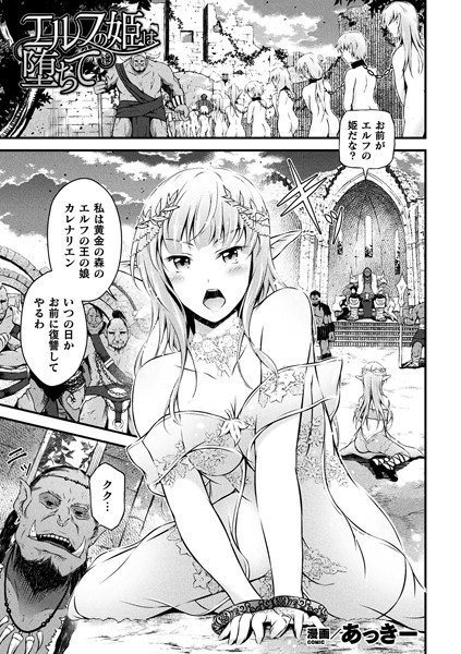 エルフの姫は堕ちて（単話） メイン画像