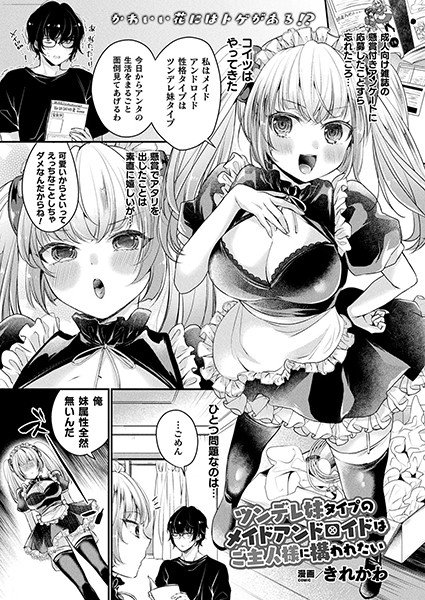 ツンデレ妹タイプのメイドアンドロイドはご主人様に構われたい(単話) メイン画像