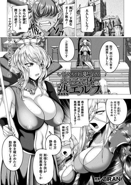 いともたやすく犯●れるえげつない体の熟エルフ（単話） メイン画像