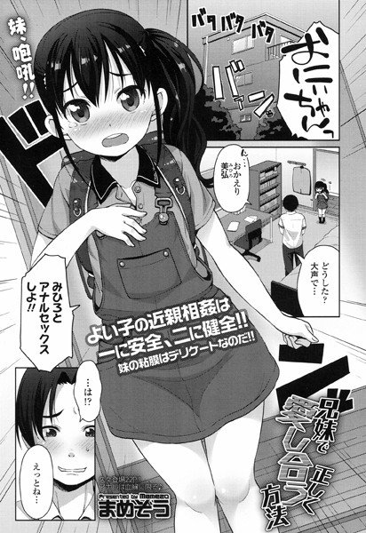 兄妹で正しく愛し合う方法（単話） メイン画像