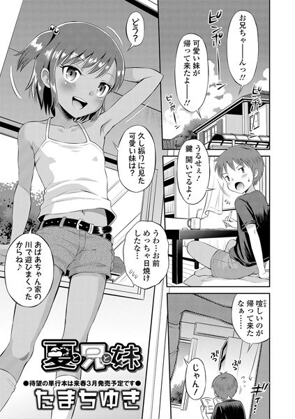 夏と兄と妹（単話） メイン画像