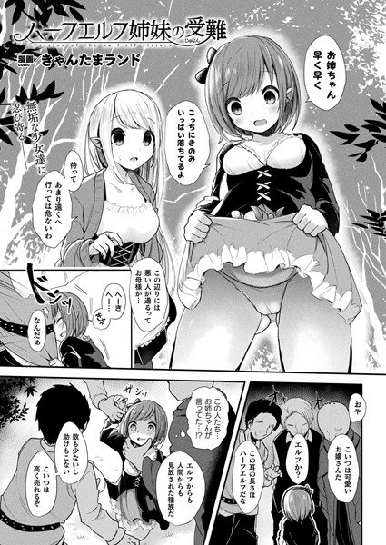 ハーフエルフ姉妹の受難（単話） メイン画像