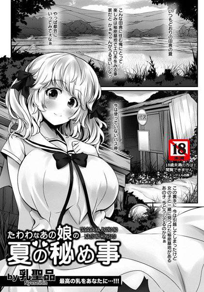 たわわなあの娘の夏の秘め事(単話) メイン画像