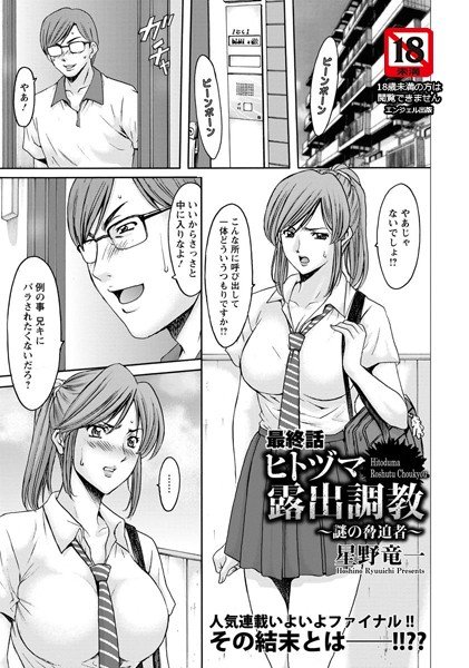 ヒトヅマ露出調教 〜謎の脅迫者〜（単話） メイン画像