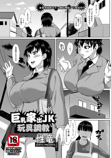 巨乳家出JK玩具調教（単話） メイン画像