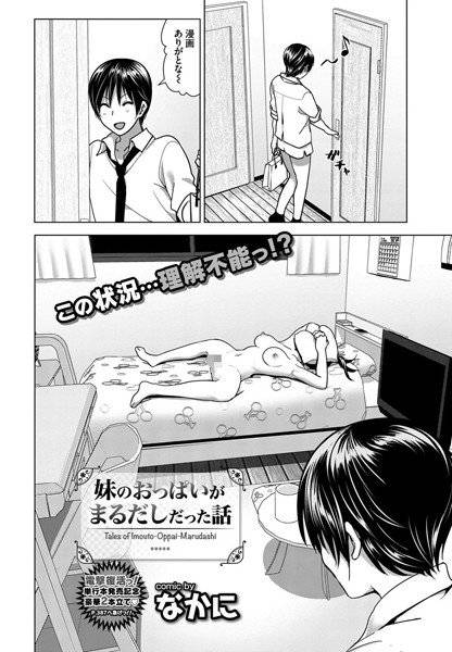 妹のおっぱいがまるだしだった話(単話) メイン画像