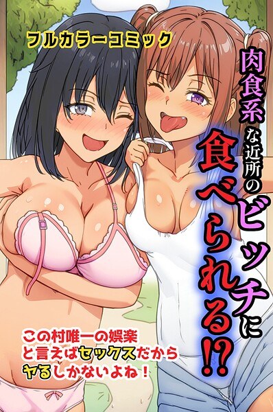 肉食系な近所のビッチに食べられる！？この村唯一の娯楽と言えばセックスだからヤるしかないよね！（単話） メイン画像