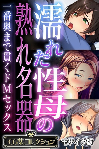 濡れた性母の熟れ名器 〜一番奥まで貫くドMセックス〜【CG集コレクション】 モザイク版 メイン画像