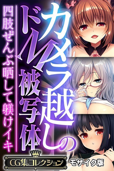 カメラ越しのドM被写体 〜四肢ぜんぶ晒して躾けイキ〜【CG集コレクション】 モザイク版 メイン画像
