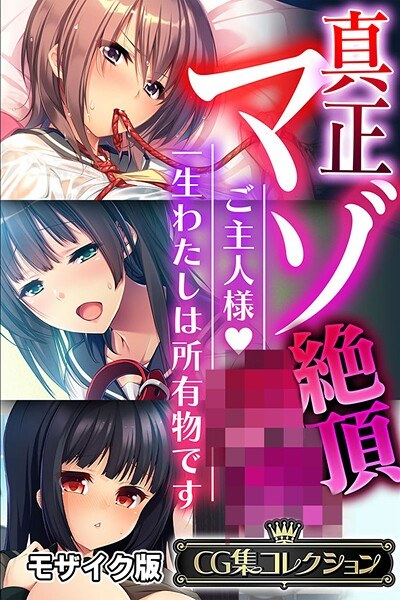 真正マゾ絶頂●● 〜ご主人様 一生わたしは所有物です〜【CG集コレクション】 モザイク版