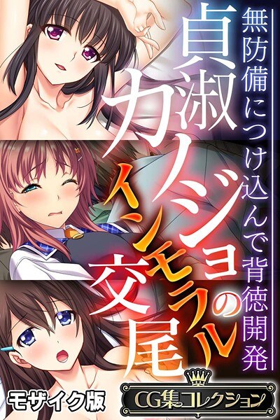 貞淑カノジョのインモラル交尾 〜無防備につけ込んで背徳開発〜【CG集コレクション】 モザイク版 メイン画像
