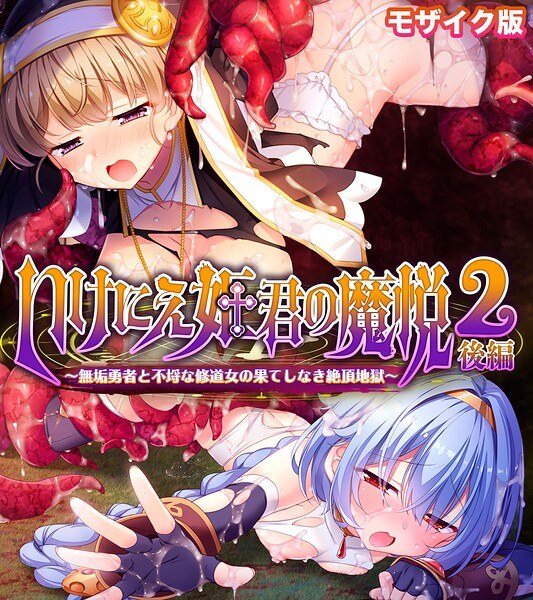 邪淫のいけにえ2 〜女勇者と修道女・果てしなき絶頂＆触手地獄に堕ちたダークエルフと聖女〜 モザイク版 メイン画像
