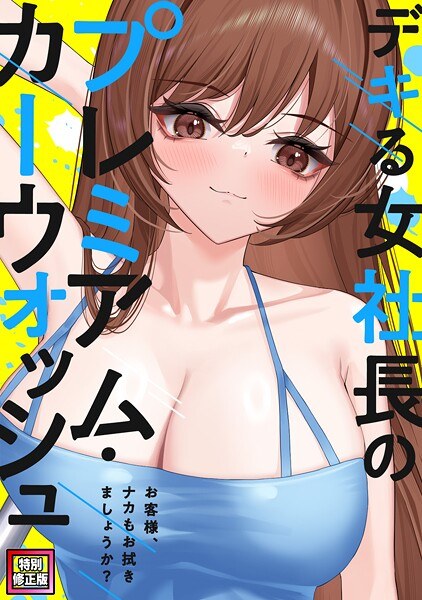 デキる女社長のプレミアム・カーウォッシュ〜お客様、ナカもお拭きましょうか？【特別修正版】（単話） メイン画像
