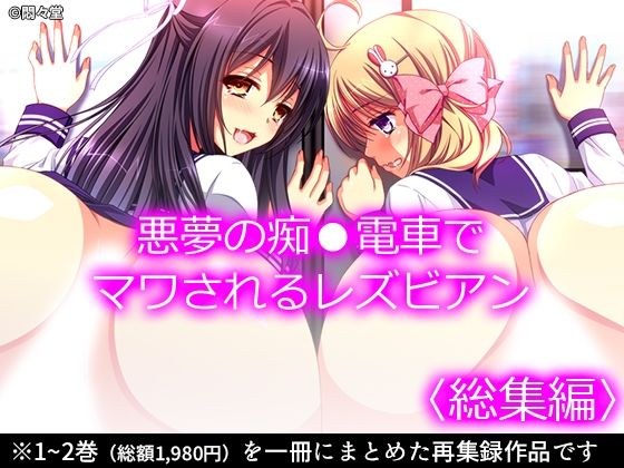 悪夢の痴●電車でマワされるレズビアン ＜総集編＞ メイン画像