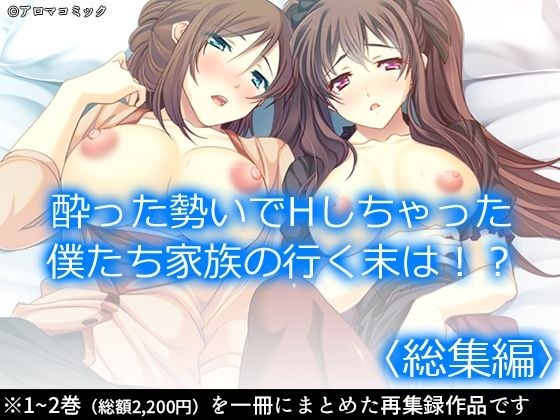 酔った勢いでHしちゃった僕たち家族の行く末は！？ ＜総集編＞ メイン画像