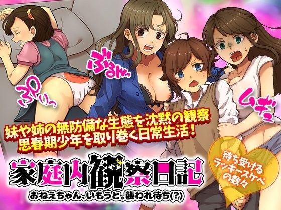 家庭内観察日記 おねえちゃん、いもうと。襲われ待ち(?) メイン画像