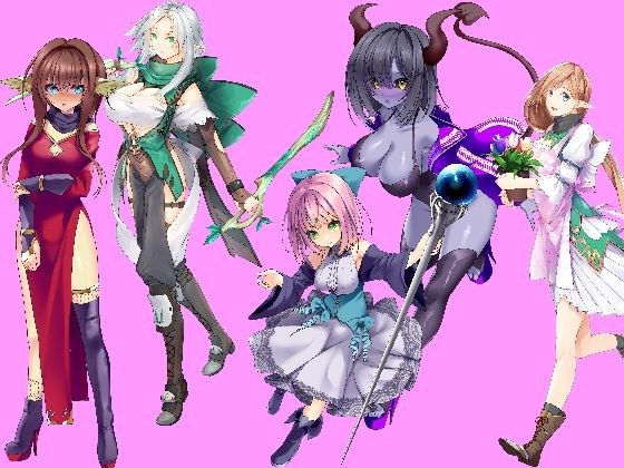 脱衣萌えキャラ_01 メイン画像