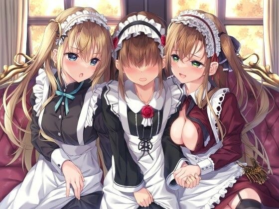 姉妹による二人がけ催● 英国メイドの淫らなお遊び メイン画像