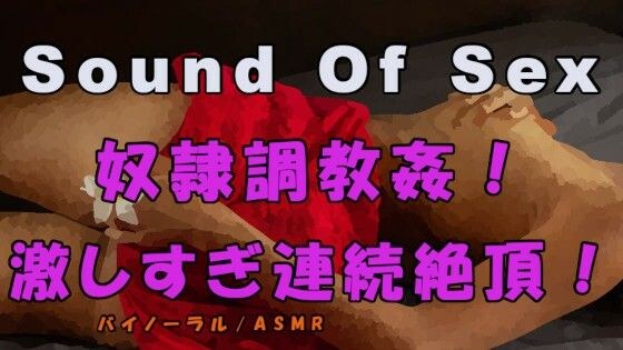 ノンフィクションSEXボイス！実録！M女ブタ女の奴●調教！-スパンキング＆巨根のガン突きで声が枯れるまで連続絶頂！！- ASMR/バイノーラル/ドS/M女/激しめ/サド☆ メイン画像
