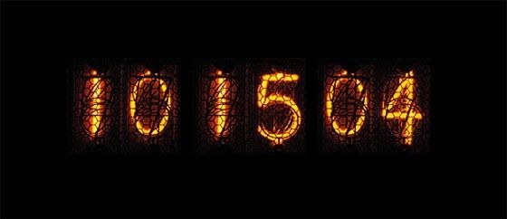 ニキシー管時計 メイン画像