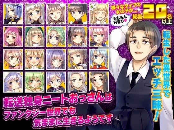 転送独身ニートおっさんはファンタジー世界でも気ままに生きるようです メイン画像