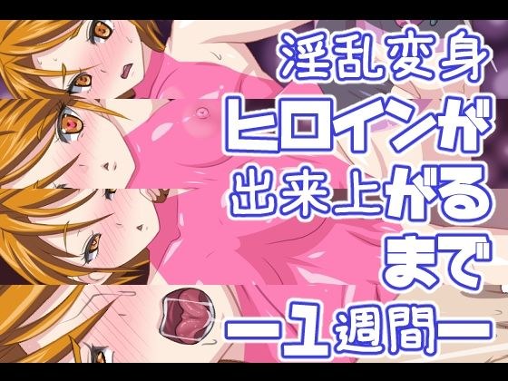 淫乱変身ヒロインが出来上がるまで―1週間― メイン画像
