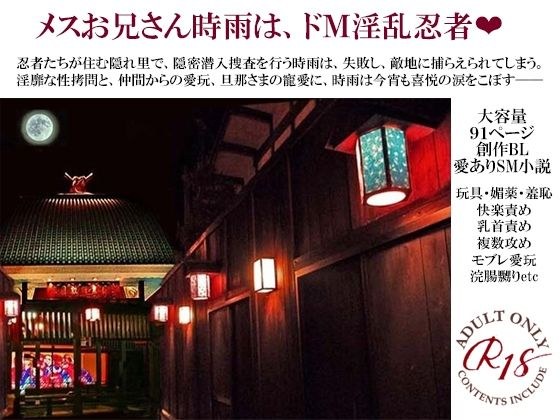 淫乱忍者時雨陥落〜堕ちた花は淫らに嬲られて〜 メイン画像