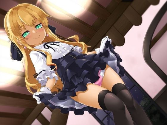 【オナサポゲーム】高貴な貴族令嬢の金髪少女様にペニスの所有権を奪われてしまう奴●が挑む身分解放ペニス遊び【KU100】 メイン画像