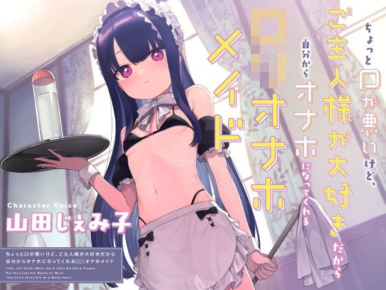 ちょっと口が悪いけど、ご主人様が大好きだから自分からオナホになってくれる‘ロリオナホメイド’【バイノーラル】 メイン画像