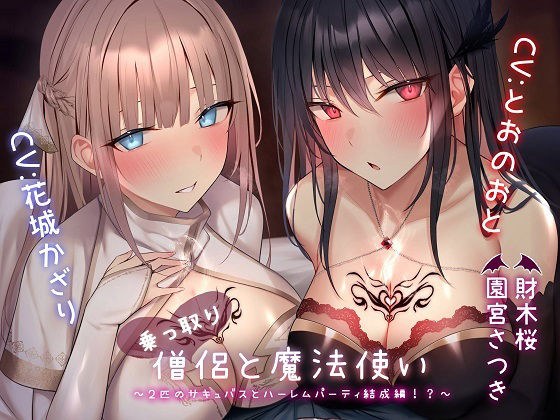 乗っ取り僧侶と魔法使い〜2匹のサキュバスとハーレムパーティ結成編！？〜 メイン画像