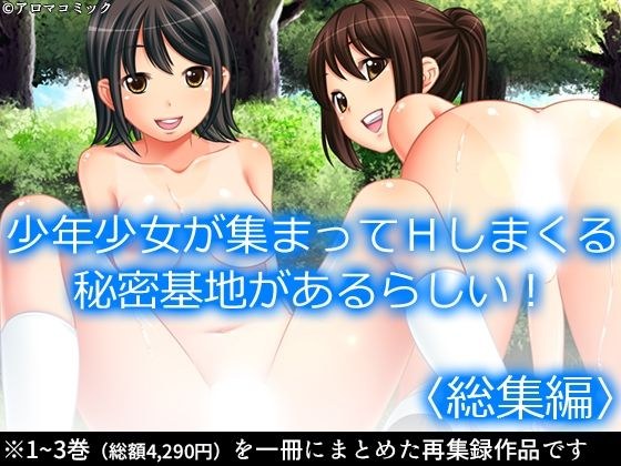 少年少女が集まってHしまくる秘密基地があるらしい！ ＜総集編＞ メイン画像