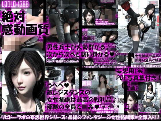 【△500●500】リビドーラボの妄想世界シリーズ:最後のファンタジーの女性格闘家（シリーズ12本全部入り総集編！） メイン画像