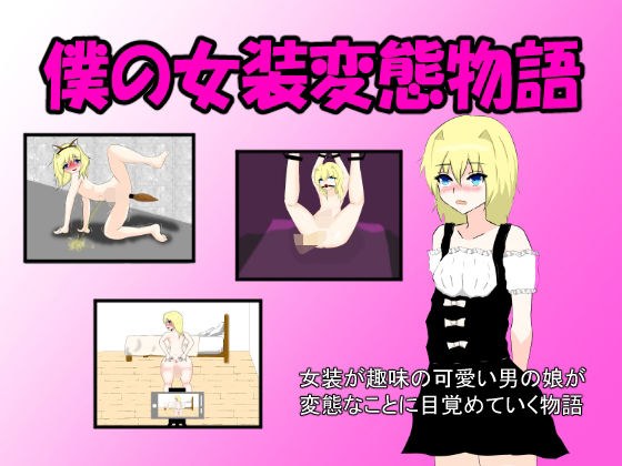 僕の女装変態物語 メイン画像