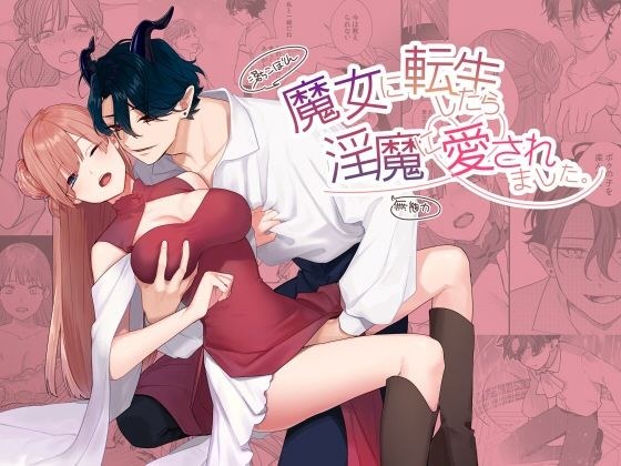 魔女に転生したら淫魔に愛されました。 メイン画像