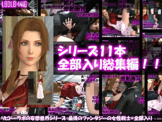 【△500●500】リビドーラボの妄想世界シリーズ:最後のファンタジーの女性戦士(11本全部入り総集編) メイン画像