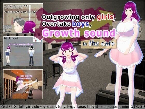 Outgrowing only girls， Overtake boys， Growth sound in the cafe