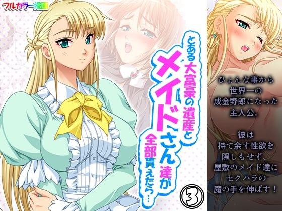 とある大富豪の遺産とメイドさん達が全部貰えたら… 3巻 メイン画像
