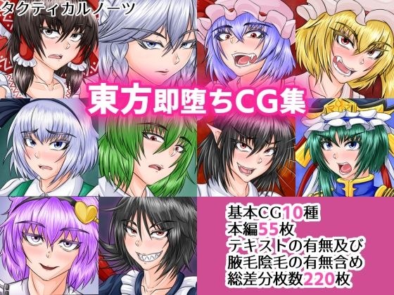 東方即堕ちCG集 メイン画像