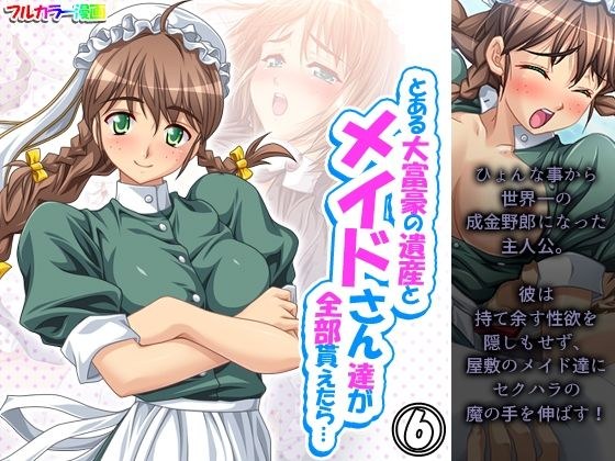 とある大富豪の遺産とメイドさん達が全部貰えたら… 6巻 メイン画像