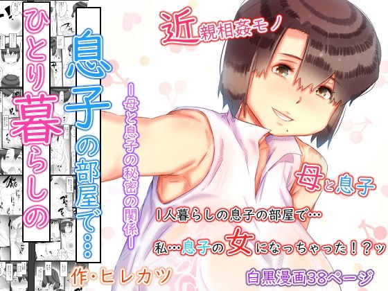 一人暮らしの息子の部屋で…‐母と息子の秘密の関係‐ メイン画像