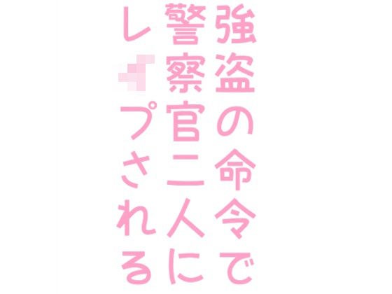 一个抢劫令被两名警察强奸的故事 メイン画像