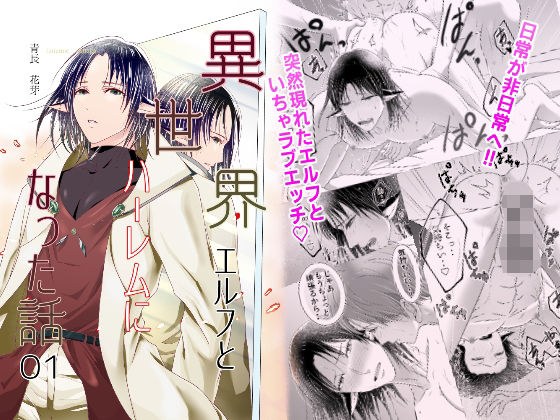異世界エルフとハーレムになった話01 メイン画像