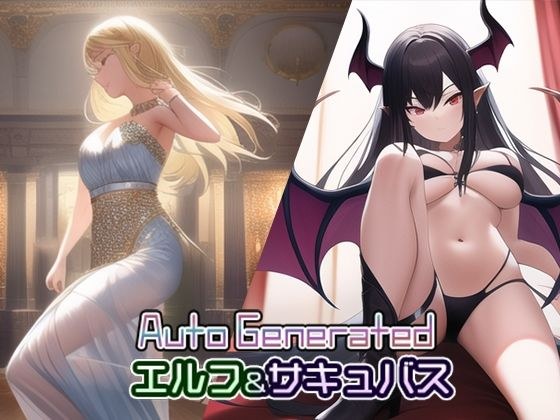 Auto Generated エルフ＆サキュバス メイン画像
