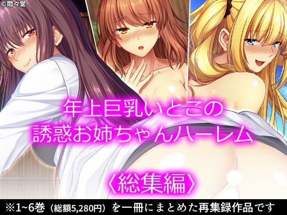 年上巨乳いとこの誘惑お姉ちゃんハーレム ＜総集編＞ メイン画像